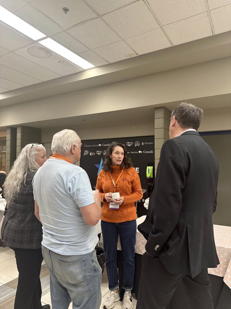 HMcPhersonNDP's tweet image. Great to be in Brandon at the Manitoba NDP Convention this weekend. Connecting with friends, union leaders, and new and long-time NDP activists and members who know that when we build a bigger table, everyone gets a seat, and a voice.