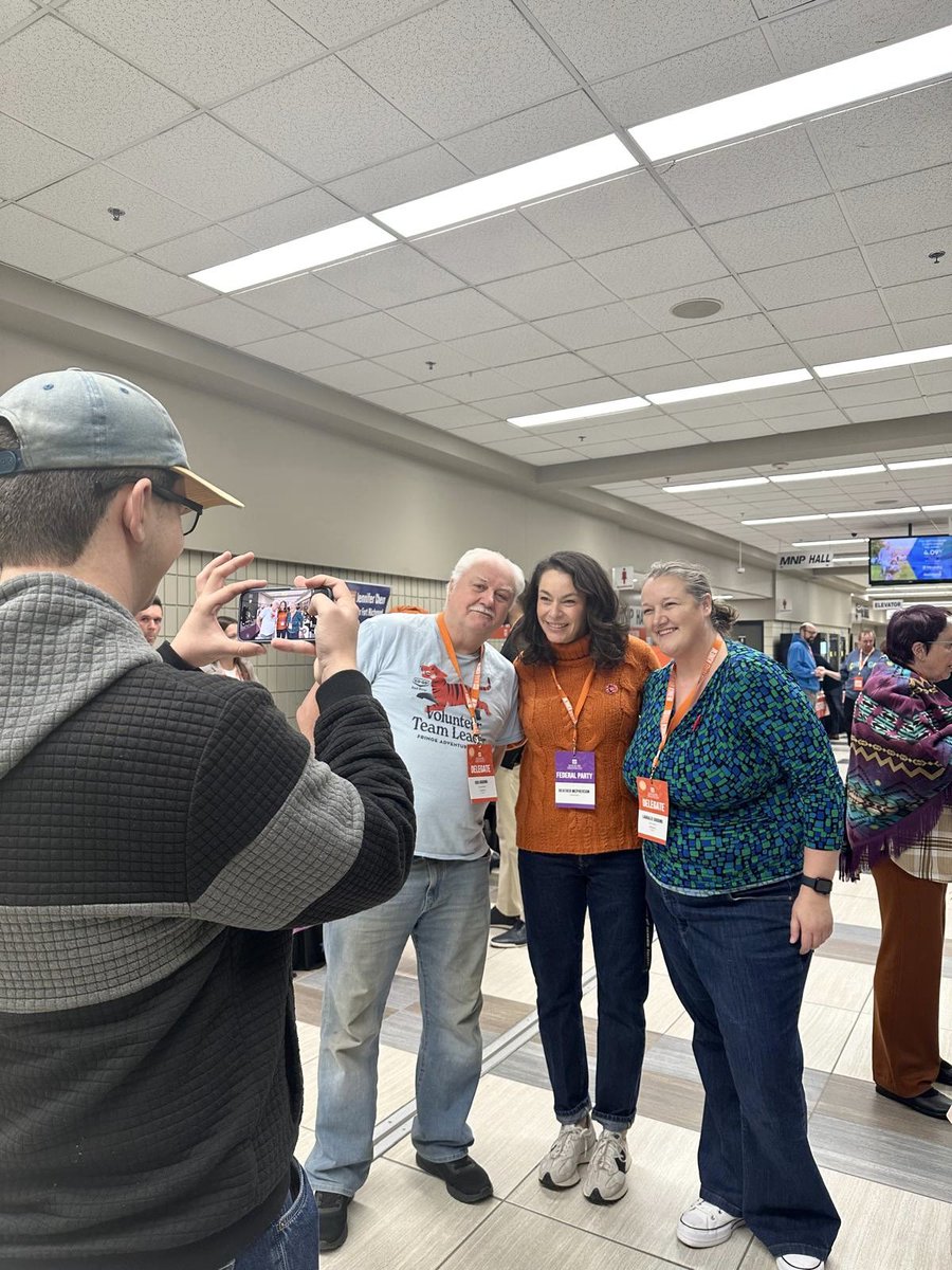 HMcPhersonNDP's tweet image. Great to be in Brandon at the Manitoba NDP Convention this weekend. Connecting with friends, union leaders, and new and long-time NDP activists and members who know that when we build a bigger table, everyone gets a seat, and a voice.