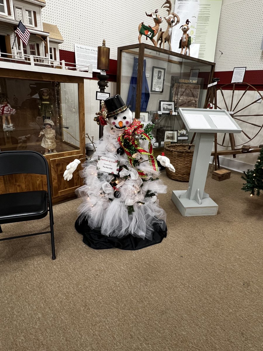 Visit the Museum to see the decorations and bid on your favorite pieces.