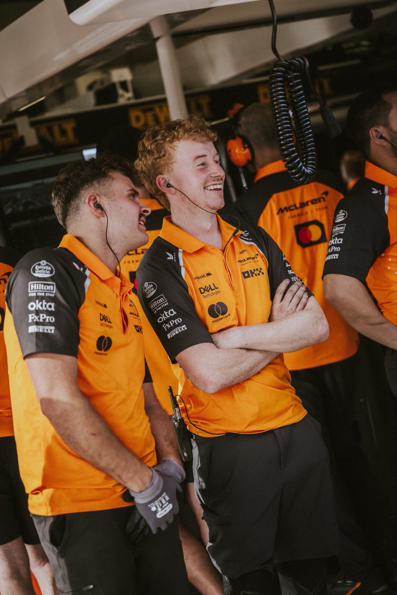 Incredible team effort in Brazil! 

Lando takes the Sprint win and pole for tomorrow. Oscar fights back to P4 in qualifying, a strong recovery!
Awesome to be with the team at home today. We're ready for race tomorrow. Let’s go! 👊