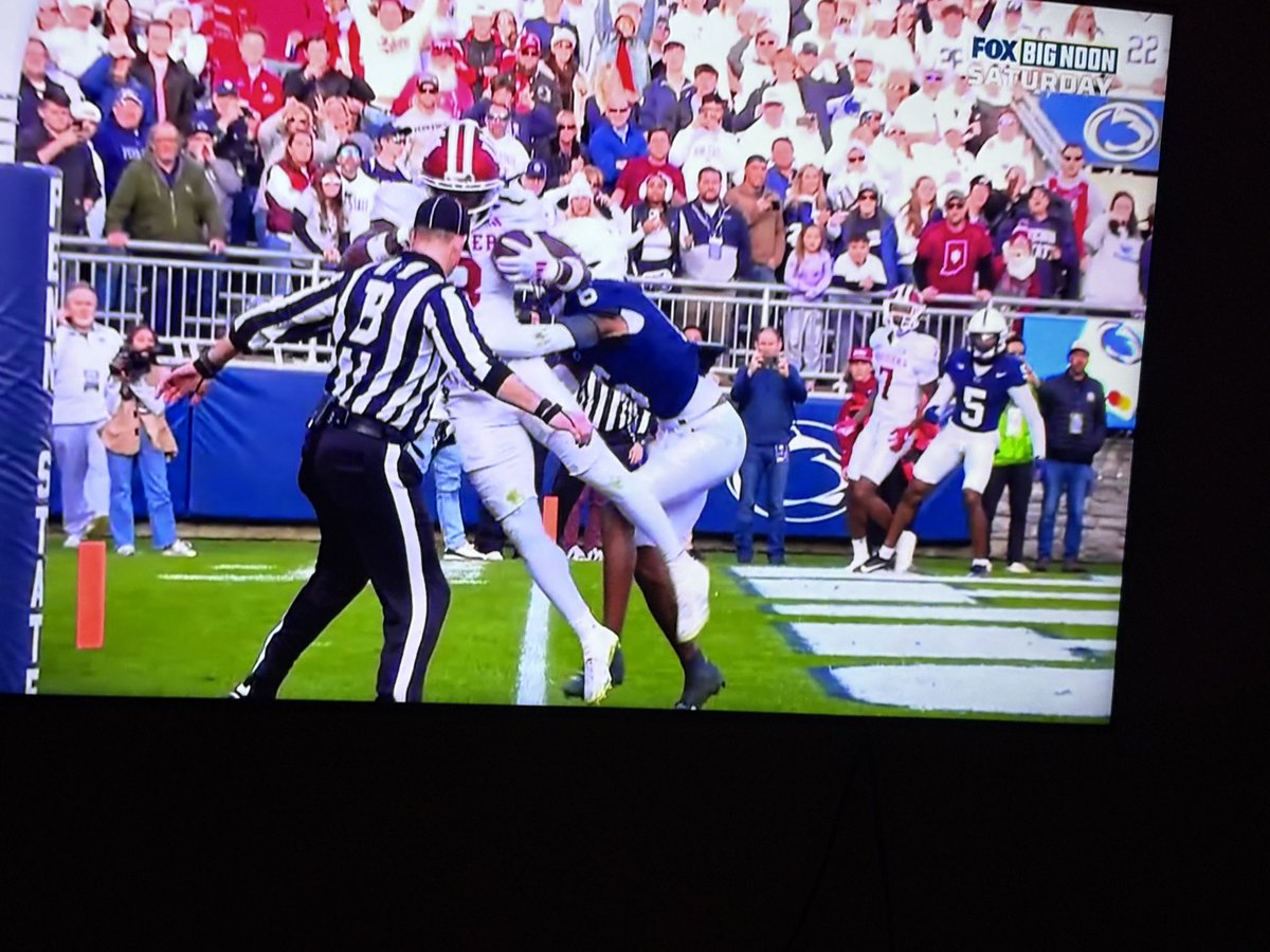The most incredible play you will see this season. A hail mary to preserve Indiana perfect season on 4th down.
