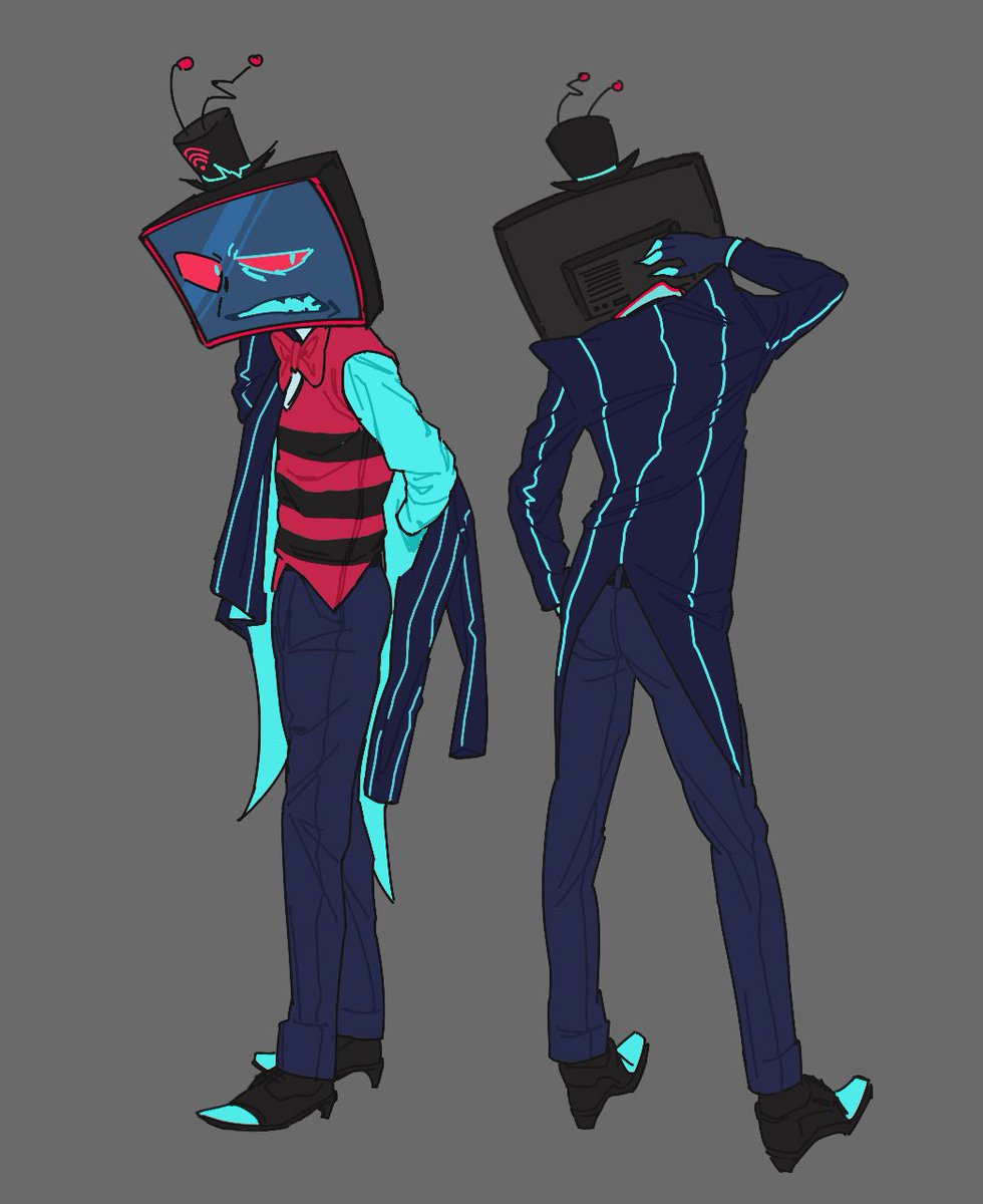 benny_anz's tweet photo. More vox and also human al and pentious #vox #alastor #sirpentious https://t.co/CdkT3WN8rD