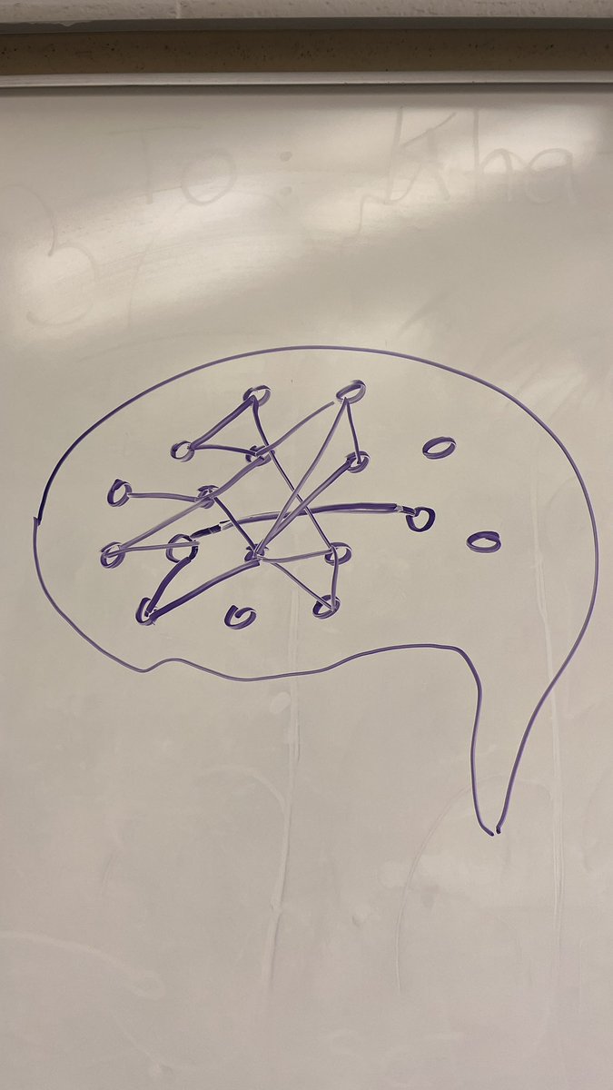 ms_katywalsh's tweet image. Mini 🧵: No, it’s not pretty! Quite primitive actually. But, it’s POWERFUL—I teach Gr.1. Every year I try to give my 6yo sts a little glimpse into how learning happens. #SOL #cogsci /1