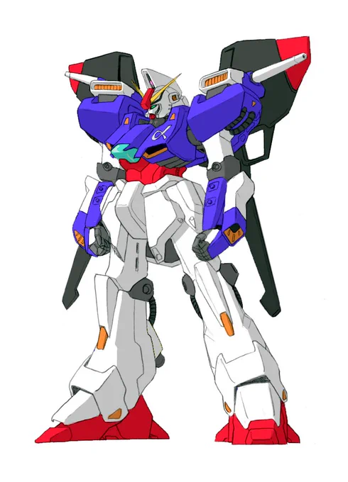 先日ポストした永野ZZガンダム(初期版)の勝手にアレンジ版の作業していたファイルが出てきましたのでいわゆるガンダム色(Z寄り)にしてみました。 まぁガンダム感は増したかな?という気はしますが目つきが悪いので悪ガンダムにも見えるな #ガンダム