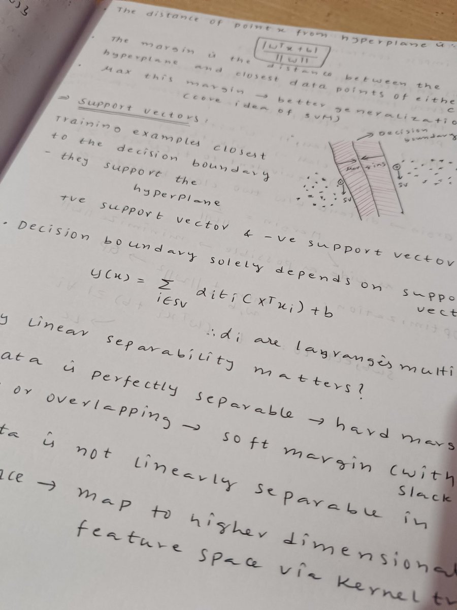initlayers's tweet image. 8 Nov 2025

IDA Mid Prep: Clustering Analysis, K-means, K-mediods, Agglomerative, Divisive, Distance Metrics for Clustering Algorithms, DB Scan, Evaluation of Clustering

PRML Mid Prep: Perceptron Algorithm, Support Vector Machine, Hard and Soft Margin SVM.