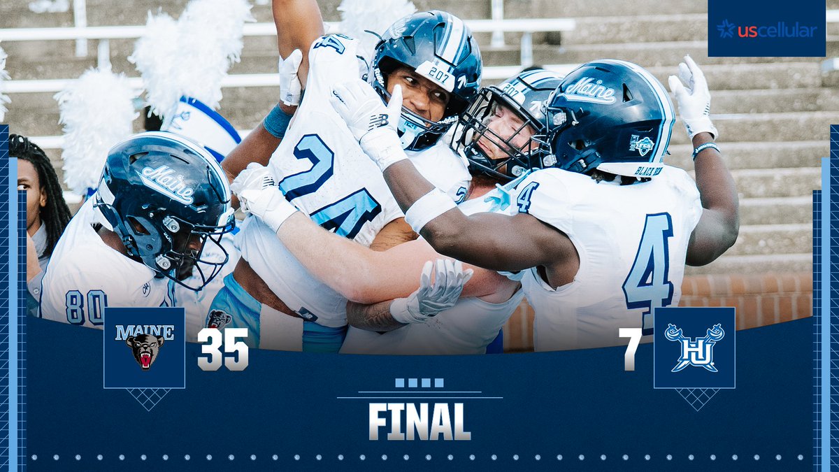 Six-straight wins for your Black Bears 😤

Back to Orono on Saturday to take on Rhode Island!!

#BlackBearNation | ⬆️