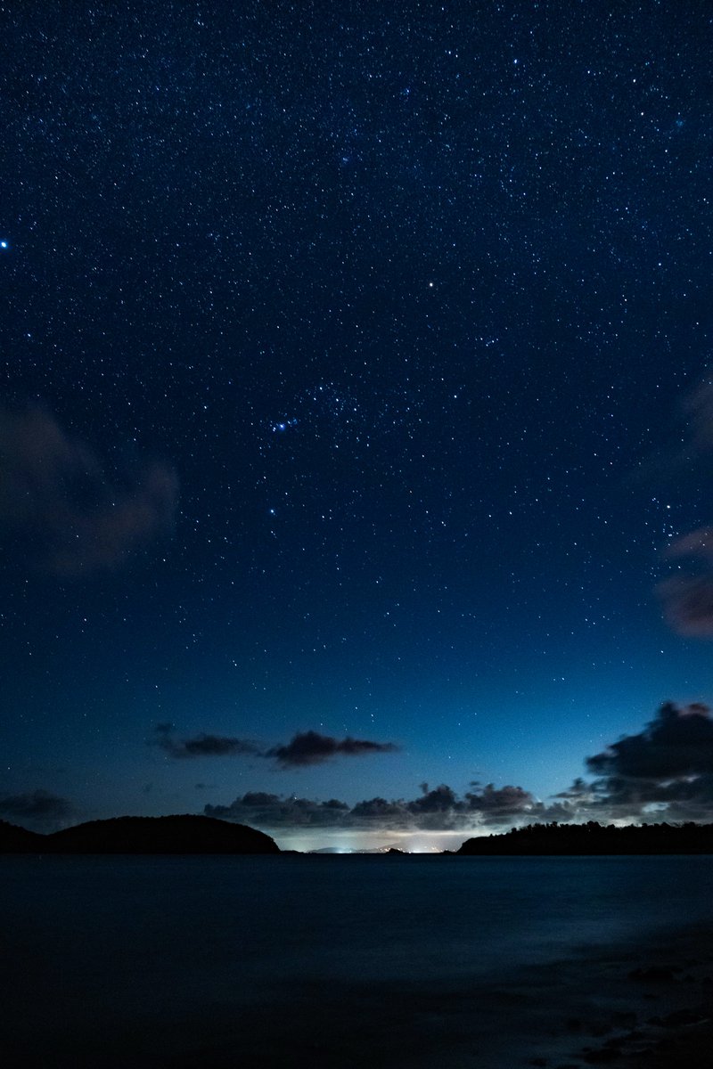 Orion during the night