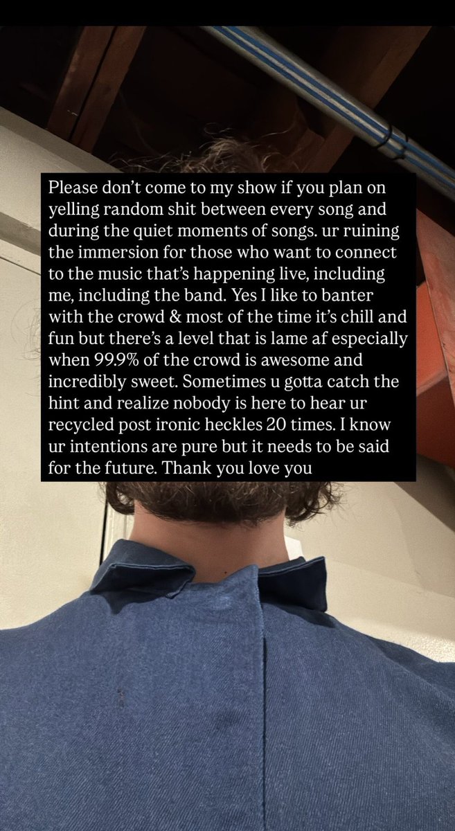 it sucks cause quadeca has explicitly stated that he doesn’t like when people do this, and I’m sure he’s far from the only artist who feels this way