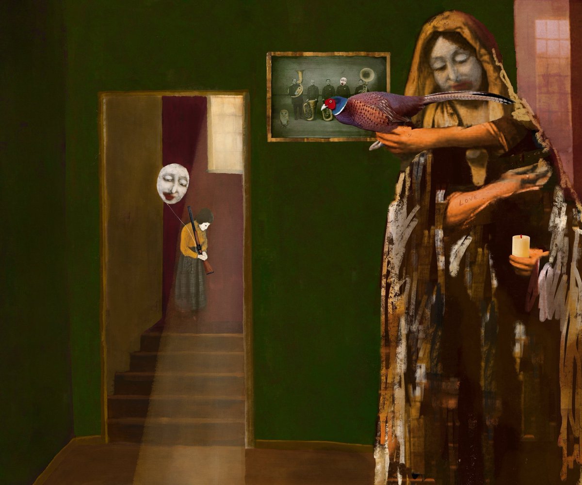 'You don't realise the moment until it's a memory'

Paint/collage