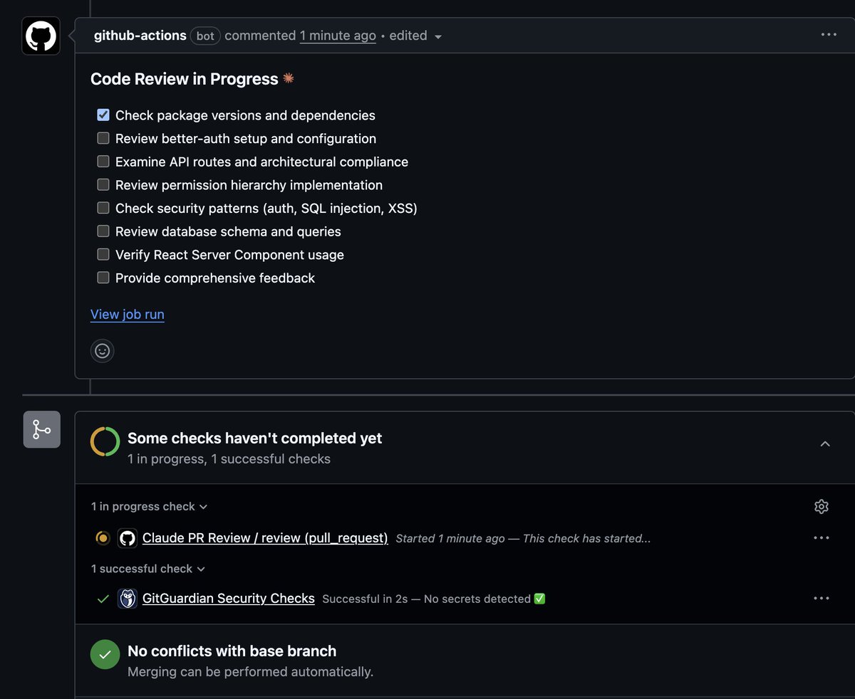 tamozcodez's tweet image. Excited to combine pr reviews and issue tracking w github.com/anthropics/cla… ✨