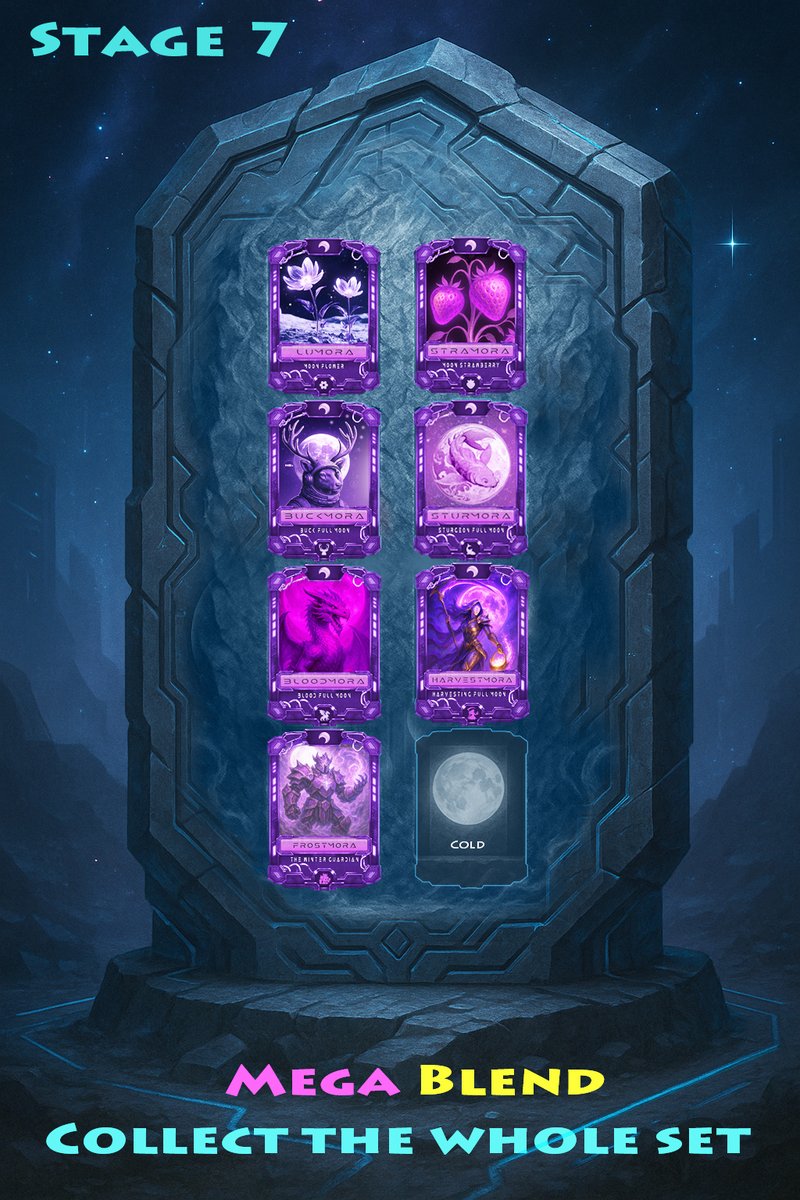 🌾HarvestMora Season Ends!🌕
<a href="/WAX_io/">WAX</a> 

190 NFTs collected → 95,000 He3 rewarded💎
Top 10 champions claimed their Demeter prizes🏆
The harvest is done, the frost arrives❄️
 FrostMora Full Moon begins…

🔥Collect all seasonal NFTs to unlock the Ultimate MEGA Blend at year’s end!