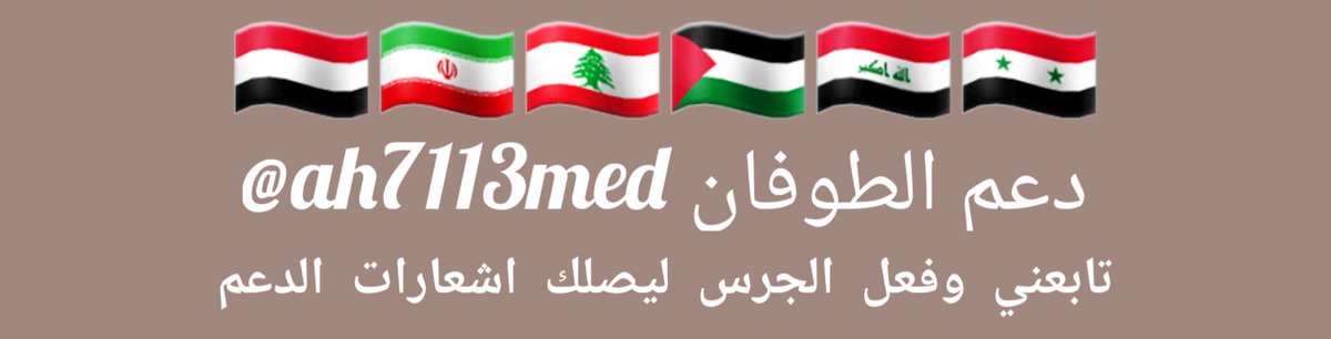 دعم الطوفان - البديل tweet media