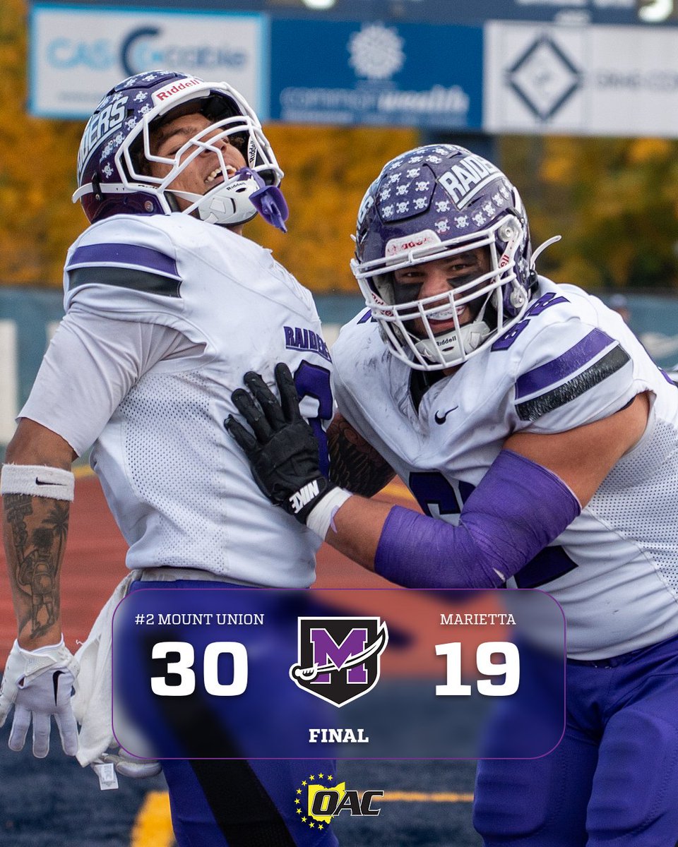 Winners of a conference-record 36th OAC Title!