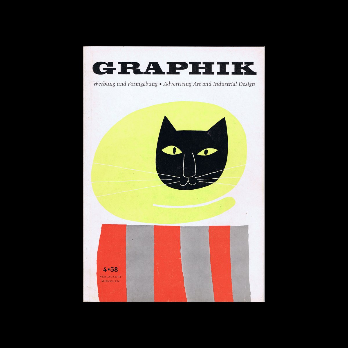 DesignReviewed's tweet image. Graphik – Werbung + Formgebung, 04, 1958
Cover illustration by Paul Rand. (From the picture book: “I know a lot of things” by Ann and Paul Rand.
designreviewed.com/artefacts/grap… #paulrand #illustration #graphicdesign