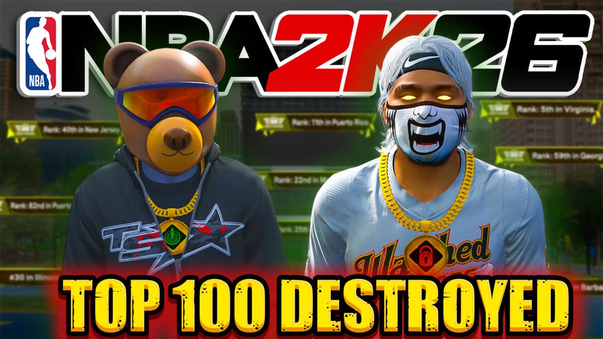We Used Two 6’7 Builds and DESTROYED Every Top 100 Duo in NBA 2K26 2s 

Video⬇️⬇️
youtu.be/s3tRksDbcPE?si…
