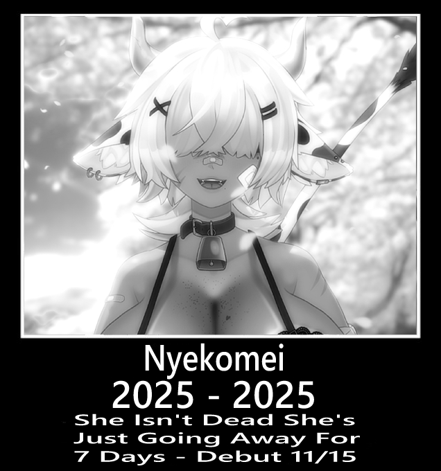 Nyekomei's tweet image. Big things coming soon...
.
.
Hope to see you there on the 15th🐄