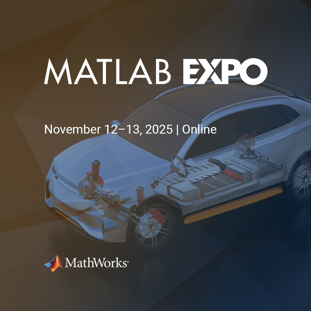 scullyred55's tweet image. Are you working on battery systems? Join us at #MATLABEXPO on Nov 12-13 to learn how to use Simscape Battery for cell modeling, cell characterization, pack modeling, and BMS development.

Register today 🔗 spr.ly/60117RJ8U