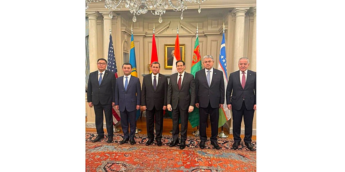 A welcome reception marking the anniversary meetings of the C5+1 multilateral format was held at the U.S. Department of State in Washington, D.C. The Turkmen delegation, led by Foreign Minister Rashid Meredov, took part in the event.