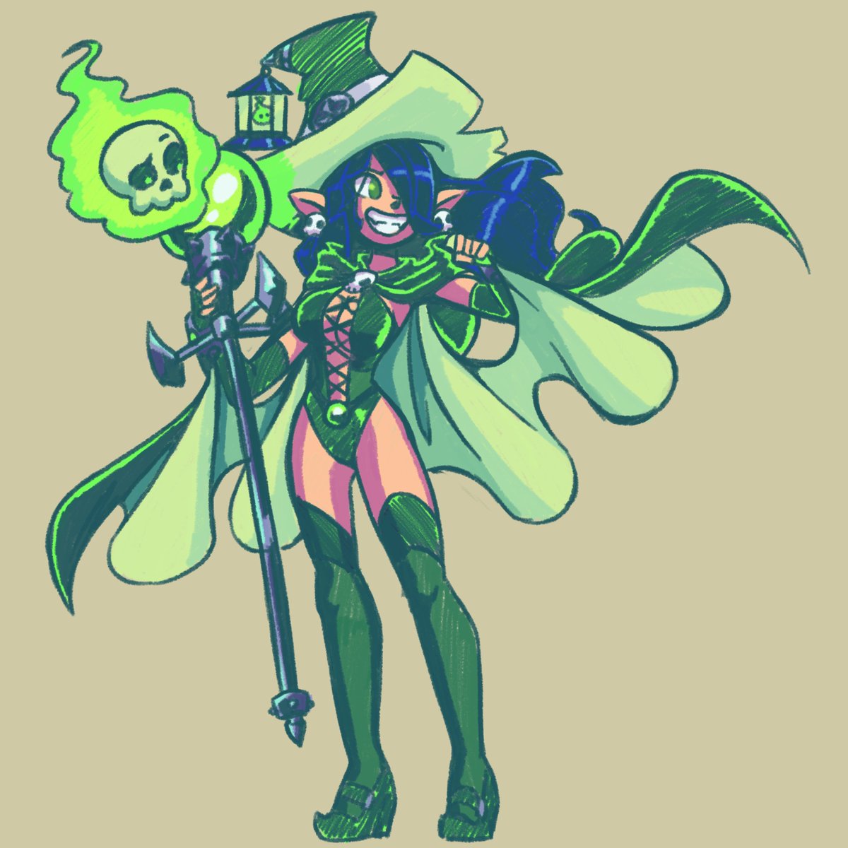 update to this wonderful lady. a friend helped me decide on a name for her and her pal. she will be Veronica Ravna and her pal 'Skulfren'