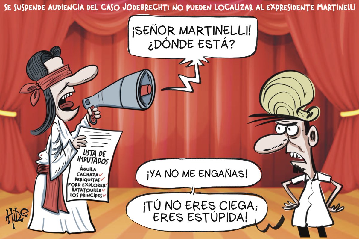 Esta es la caricatura de <a href="/hildesucre/">Hilde</a> en La Prensa.
¿Qué título le pondrías?