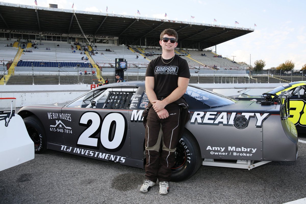⁦Mt. Juliet’s ⁦<a href="/ChaseJohnsonRac/">Chase Johnson Racing</a>⁩ ready for tonights race in the All-American 100 ⁦<a href="/RaceFairgrounds/">Nashville Fairgrounds Speedway</a>⁩