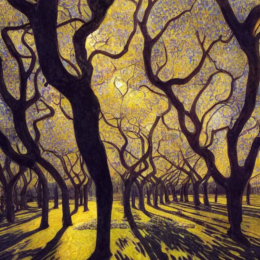 buch10_04's tweet image. Delona Evans.
Shed your old skin like a tree 2019.      #1004art