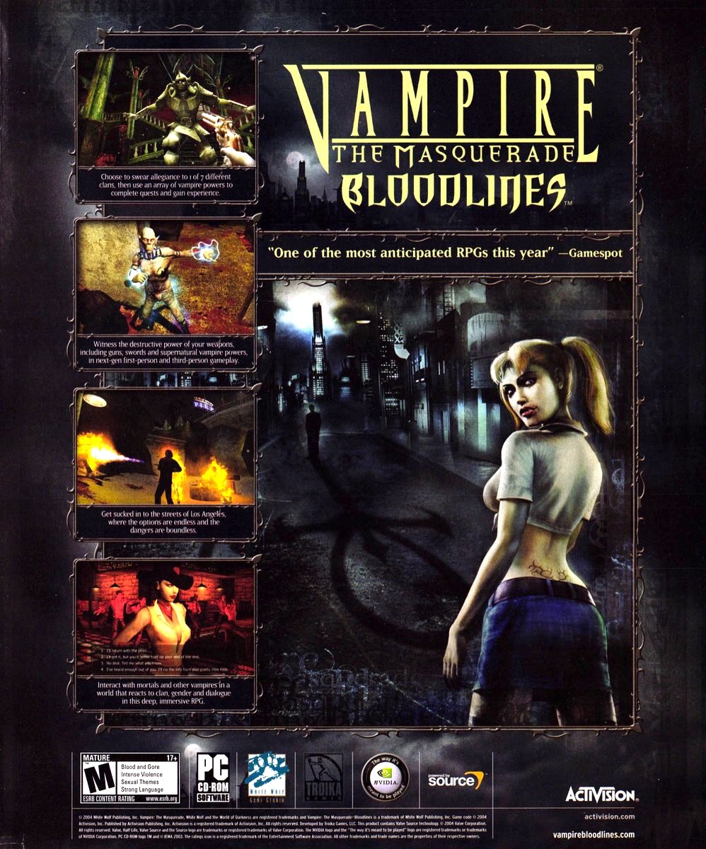 Vampire: The Masquerade - Bloodlines (2004)