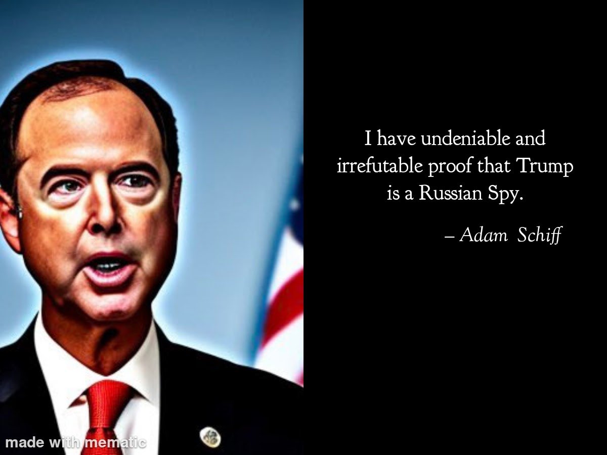 <a href="/SenAdamSchiff/">Adam Schiff</a> Speaking of promises……
#Liar