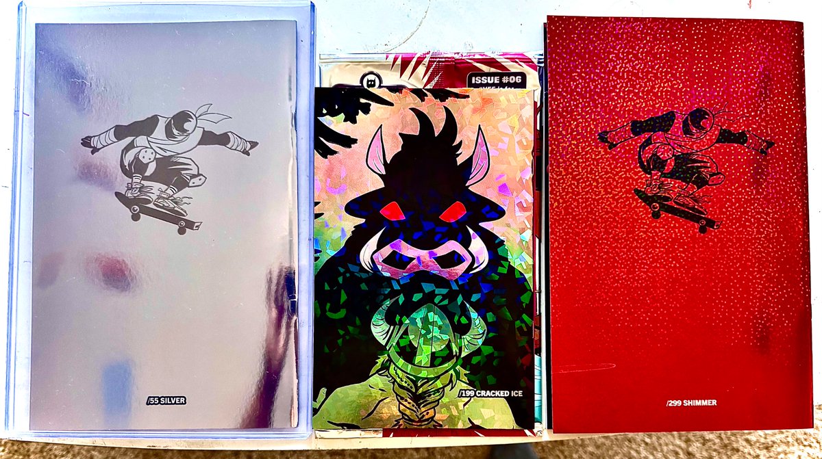 Hey <a href="/veefriends/">VeeFriends</a> I’m selling these epic comics! Message me if you’re interested.

🔥Comic #7 Ninja 1/55 Silver $400💥

🔥Comic #7 Ninja 1/299 Shimmer $150💥

🔥Comic #6 1/199 cracked ice $200💥

Selling these comics, message me if your interested the /55 Silver is a HUGE hit!