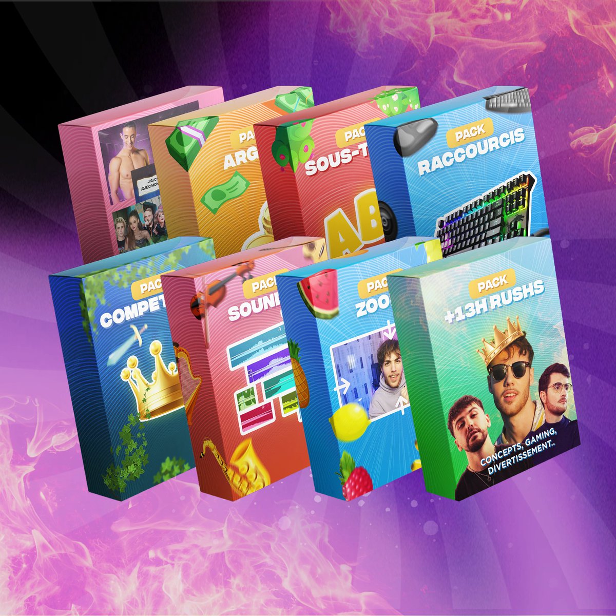 WibeeWorks's tweet image. Nouveau produit sur la boutique ! 

Améliore ton portfolio en ajoutant des raccourcis claviers, des rushs de youtubers, des assets visuels, des sous-titres, des effets sonores et même des miniatures. Prix total réduit !
GO GO GO : shop.wibeeworks.com/l/everything