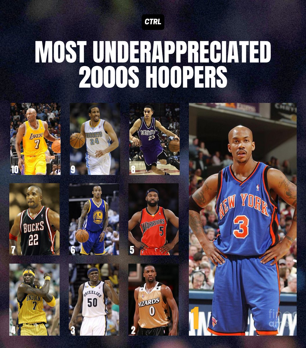 Most underappreciated hoopers of the 2000s (we know ball)