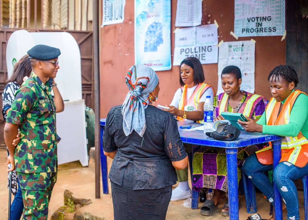 officialnyscng's tweet image. Anambra Governorship Election: DG Monitors Corps Member On Election Duties
