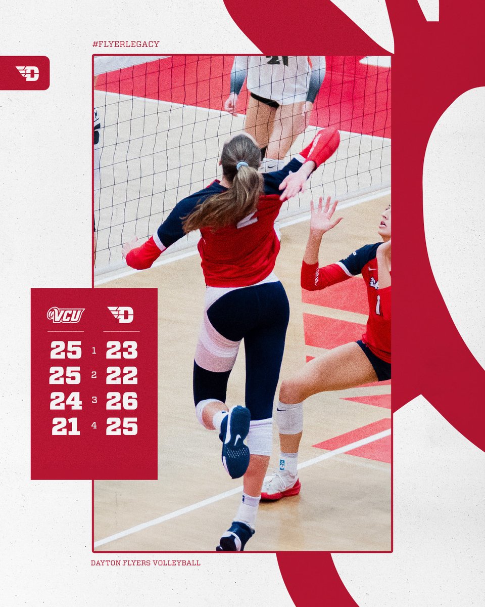 DaytonVB's tweet image. Set #4 WIN!! 

#UDVB // #FlyerLegacy