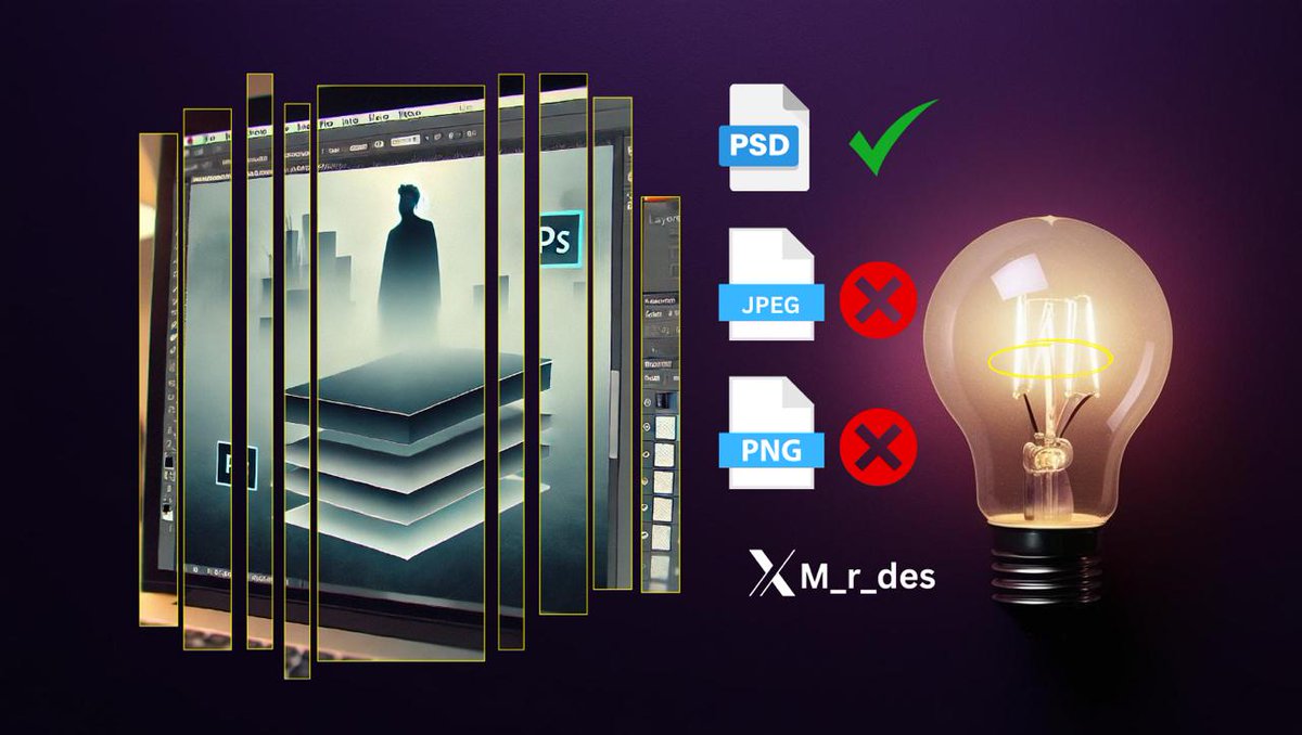 فضلها❤️ وارجع لها بعدين
فيه مشكلة شائعة في الفوتوشوب أنا متأكده اغلب المصممين يعانون منها هي “اختفاء الطبقات بعد حفظ الملف” بشكل مفاجئ

الحل:
1.تأكد إنك شغال على طبقة فوق الخلفية (Background) أو طبقات غير مخفية.
2.إذا كنت حفظت الملف بصيغة PSD ثم فتحته وكان في طبقات مختفية، حاول