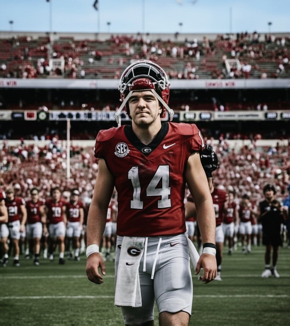 HamDawg115's tweet image. I sure am glad Gunner Stockton is my quarterback 😃