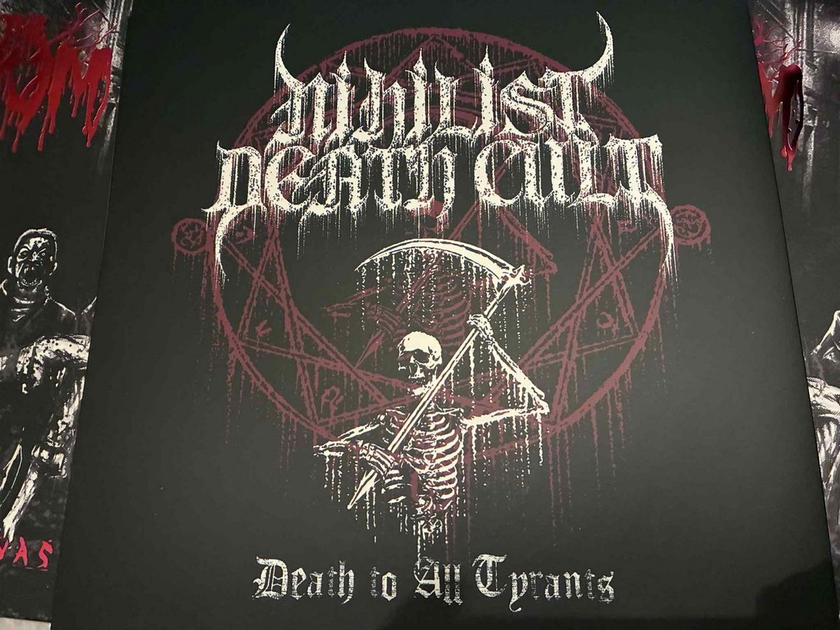 Announcing the vinyl release "Death To All Tyrants" split 12" with The Scum (Chile). We added two cover songs for this release, Bad Brains "We Will Not" and Poison Idea "Think Twice" only available on vinyl. Only 8 copies on our bandcamp but more available from Viuda Negra Music