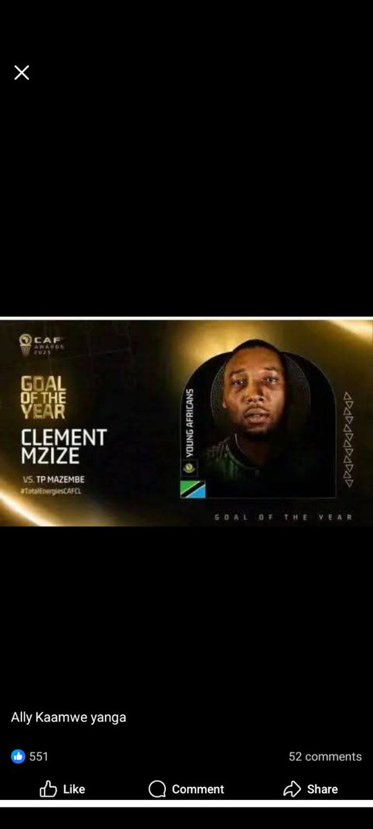cafawardsgoty.com. Vote for Mzize