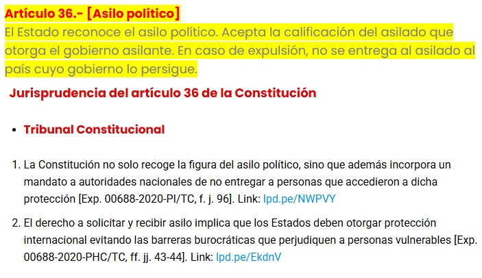 <a href="/AlvanRaphael/">F🧡JIM🍊RISM🍊 🇵🇪🧡🍊💪🇵🇪🧡🍊💪🇵🇪🧡🍊💪</a> Bueno, no le vamos pedir peras al olmo, AGP pedía asilo político cuando era un delincuente común, la ex ministra ya tiene asilo que le corresponde. El Perú tiene que aplicar SUS PROPIAS LEYES.