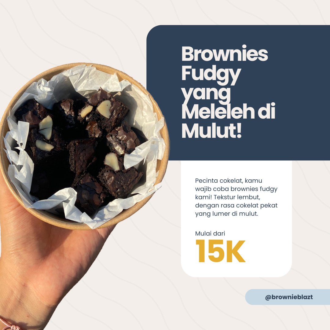 Hari hari jual brownies😠🤏