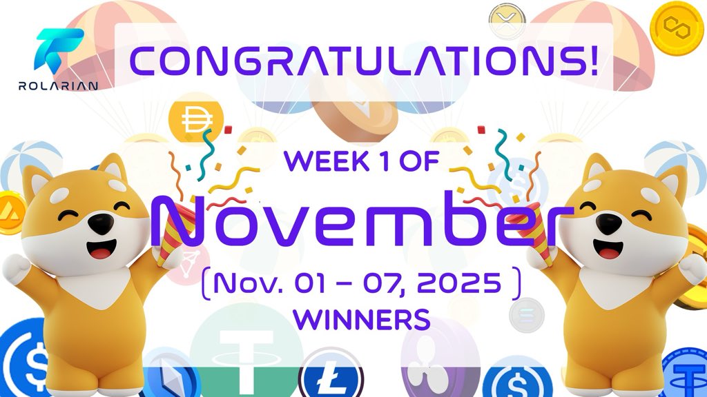 officialROLAai's tweet image. 🎉 Huge thanks to the ROLARIAN Community for your unwavering support and active participation in our Daily Events &amp;amp; Competitions! 🎉👏 Keep the energy high and continue engaging with us! 🔥🤩 Congratulations to all the winners. 🏆🥳 #Rolarian #CommunityLove ❤️ #DailyEvents 🗓️