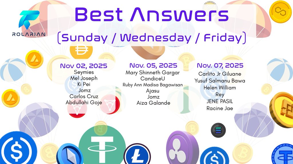 officialROLAai's tweet image. 🎉 Huge thanks to the ROLARIAN Community for your unwavering support and active participation in our Daily Events &amp;amp; Competitions! 🎉👏 Keep the energy high and continue engaging with us! 🔥🤩 Congratulations to all the winners. 🏆🥳 #Rolarian #CommunityLove ❤️ #DailyEvents 🗓️