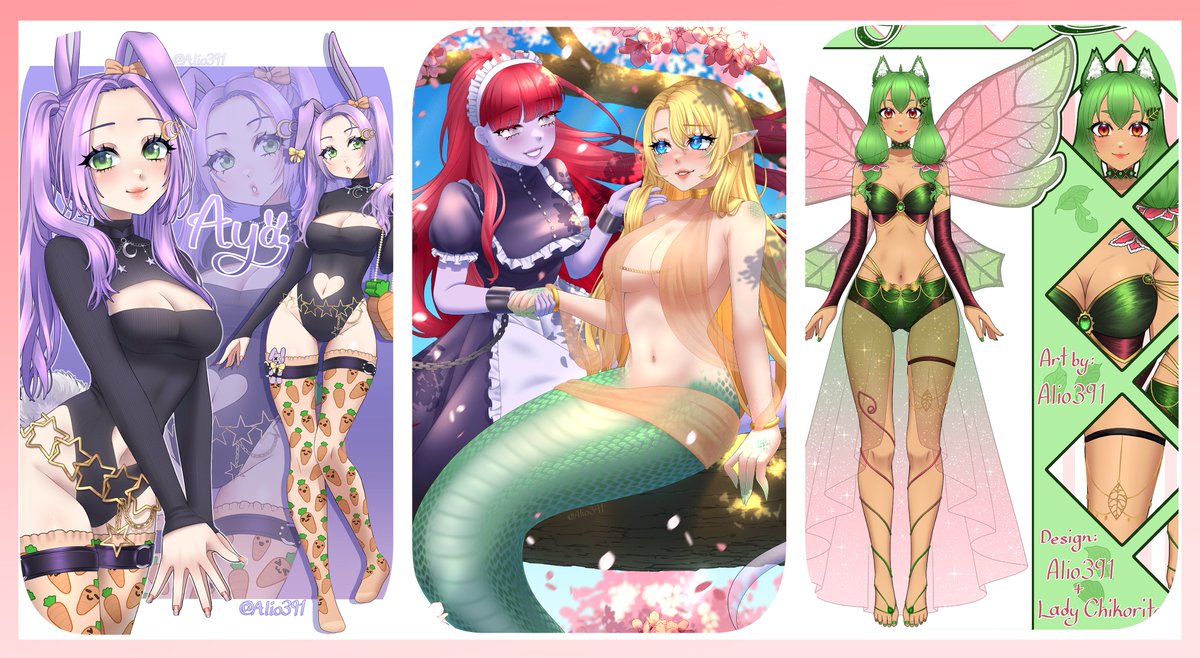 Alio391 (Comms OPEN! (1/3 available) VGen tweet media