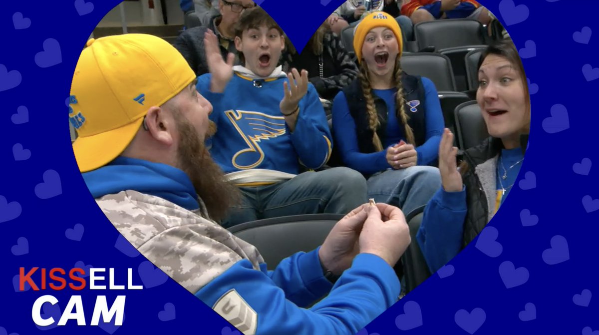 Kiss Cam goes to the next level.