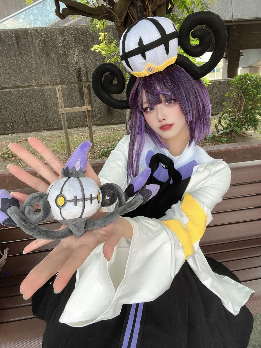 ムク コスプレ ポケモンZA シャンデラと一緒 #ポケモンレジェンズZA