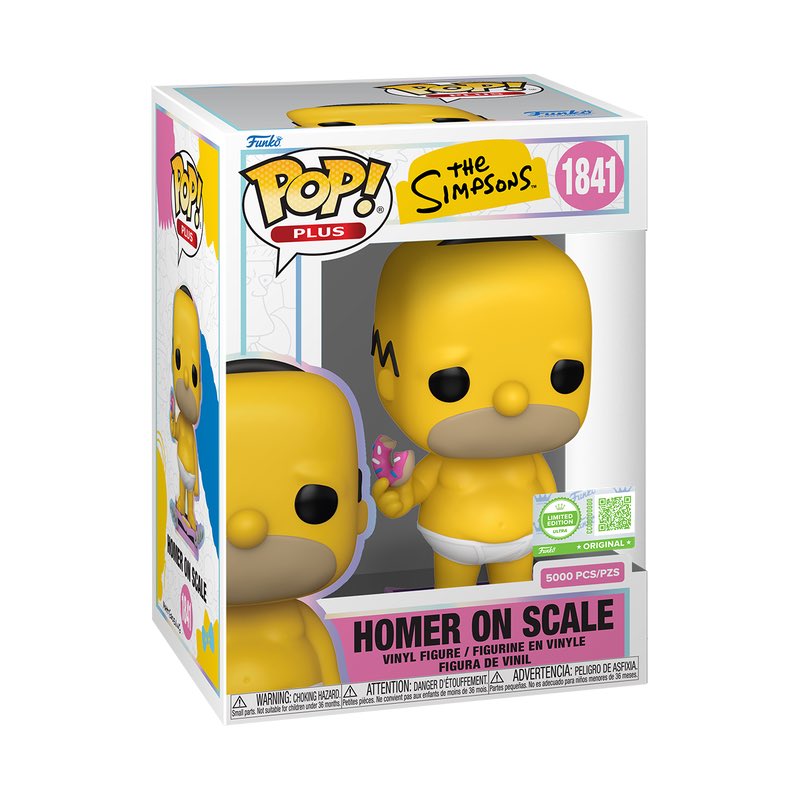 LEFunkoDB's tweet image. 055: Homer on Scale Funko POP! Plus - 1/5,000

Release: 07/11/25

Limited Edition, 5,000 Pieces Only (Ultra)

Funko Exclusive

#Funko #FunkoPOP #LimitedEdition #TheSimpsons