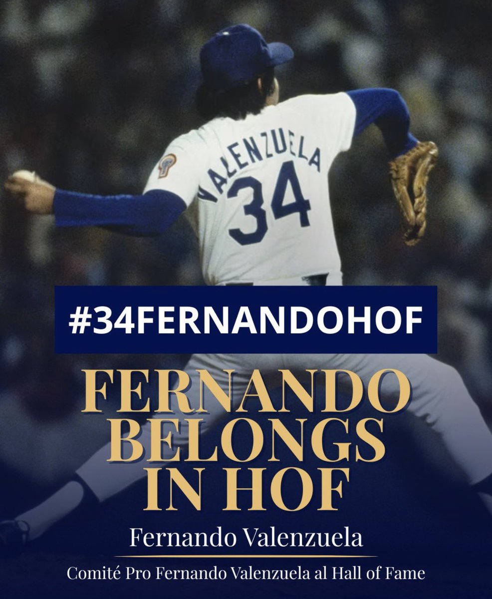 GuillermoCelis's tweet image. Hace 5 años creamos este comité con el objetivo de impulsar la candidatura de Fernando “El Toro” Valenzuela al Salón de la Fama del Beisbol en Cooperstown. Hoy, con la inclusión del sonorense entre los 8 finalistas del Comité de la Era Moderna, estamos más cerca que nunca de…
