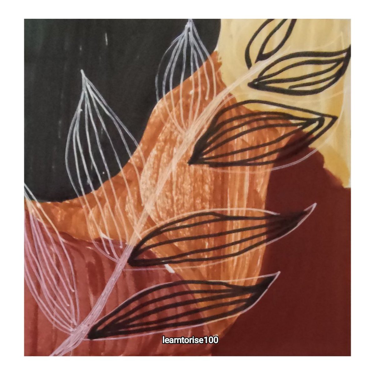 learntorise1000's tweet image. Easy Painting #learntorise100