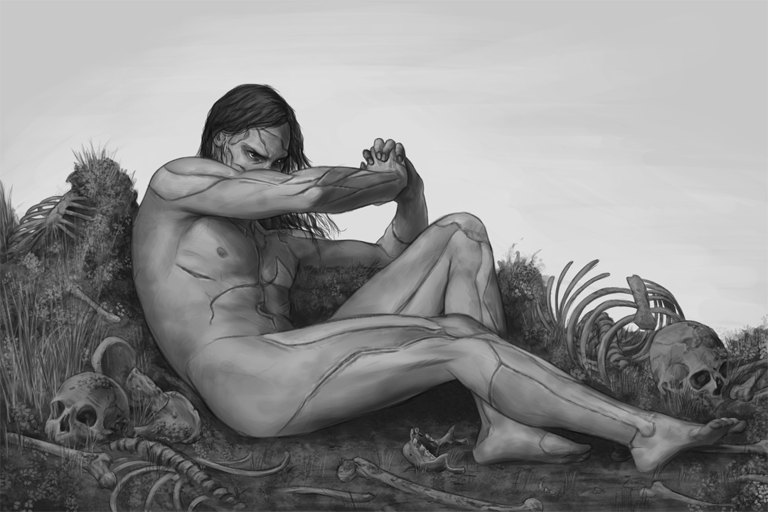 "Remember that I am thy creature; I ought to be thy Adam, but I am rather the fallen angel, whom thou drivest from joy for no misdeed."
//
loved the new GDT Frankenstein movie and its new take on the story, and got inspired to draw this based on Cabanel's Fallen Angel painting