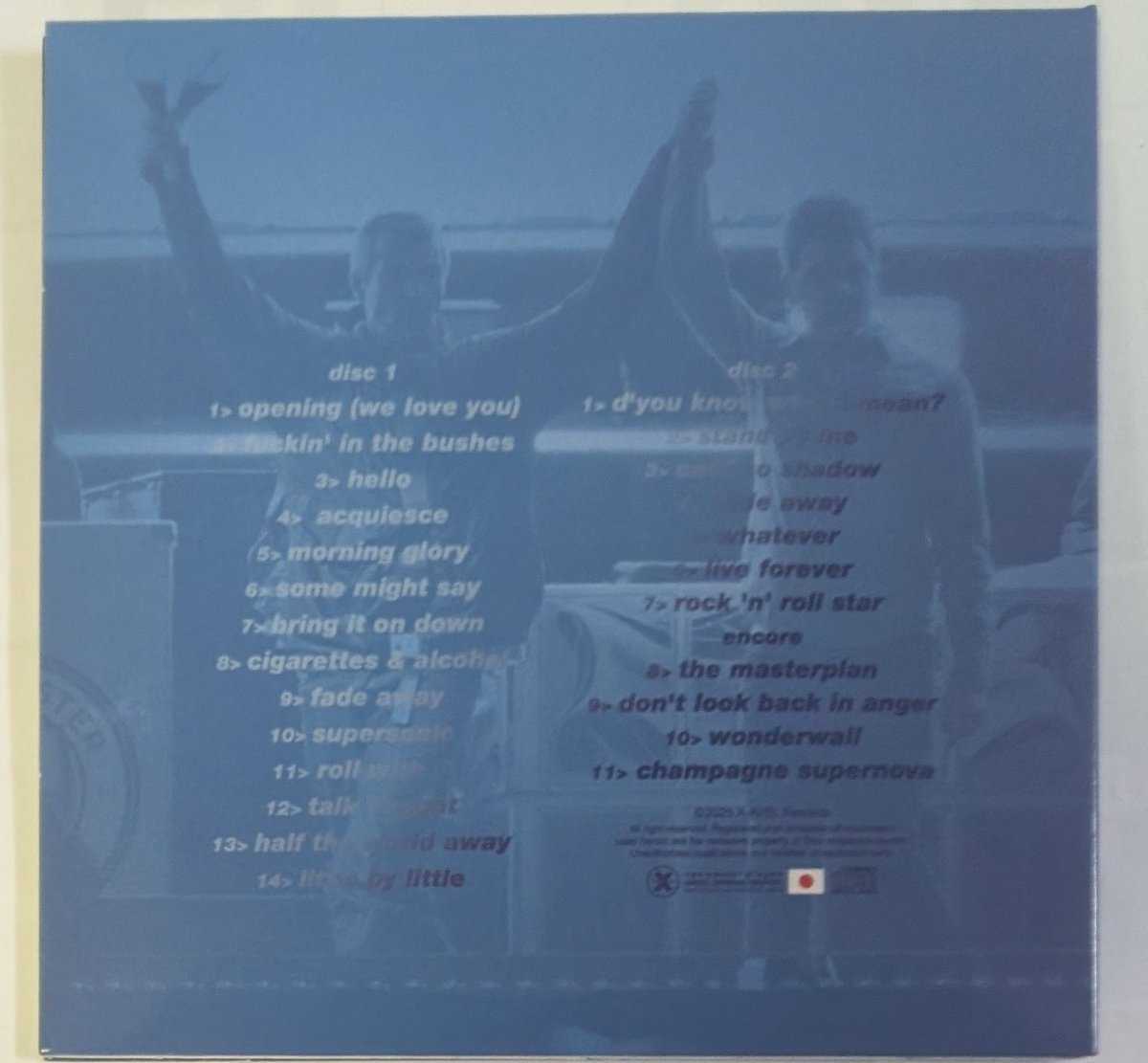 Oasis Fast Moon live'25 Tokyo DVD付 OASIS / Fast Moon -live'25 Tokyo 1st Night
