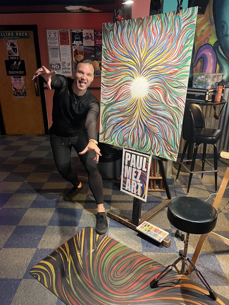 PaulMez.com
#liveart #trippinballs